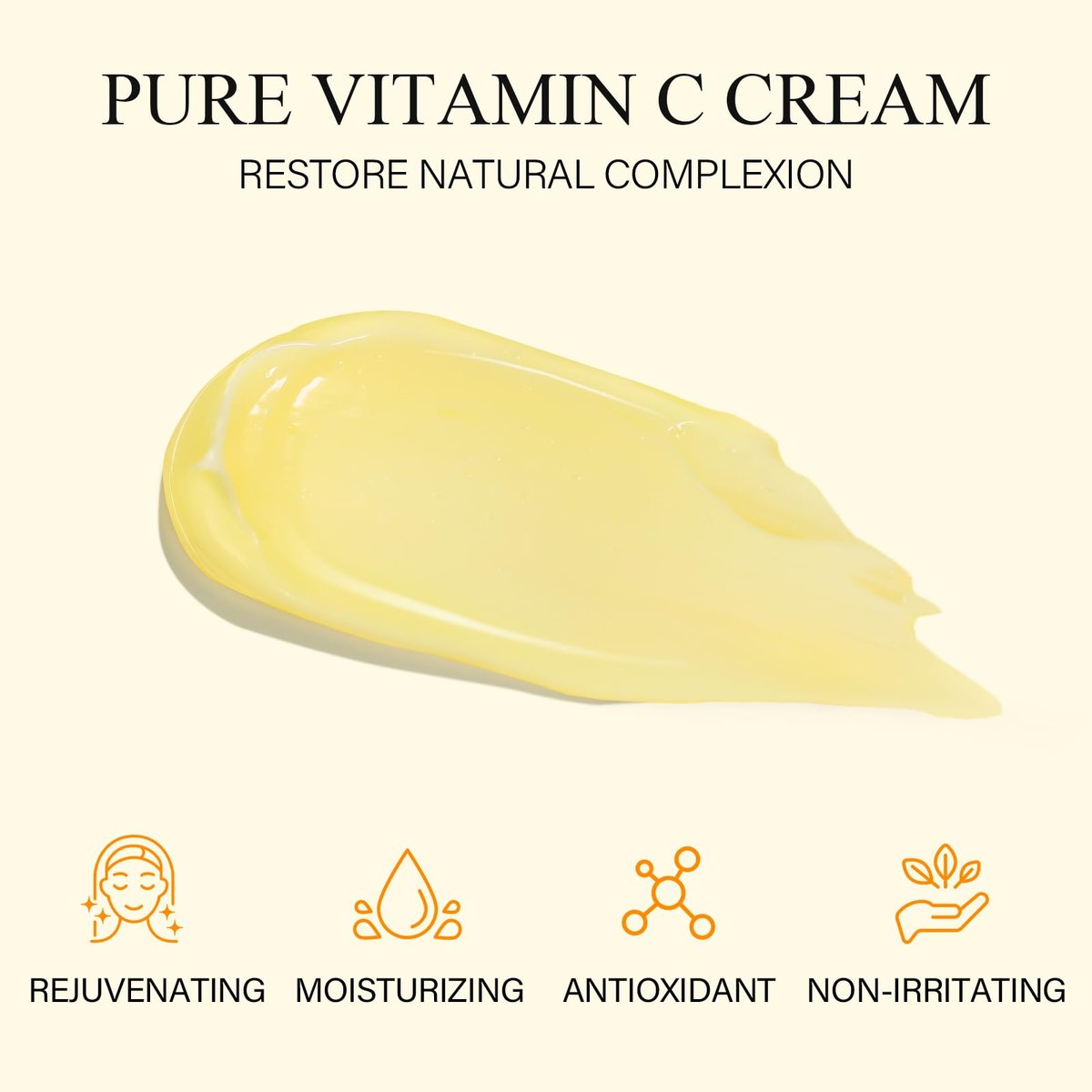 SHVYOG Vitamin C Face Moisturizer with Turmeric – Anti-Aging & Brightening Cream for Dark Spots, Wrinkles, Uneven Skin Tone, 1.76 oz Avelisse