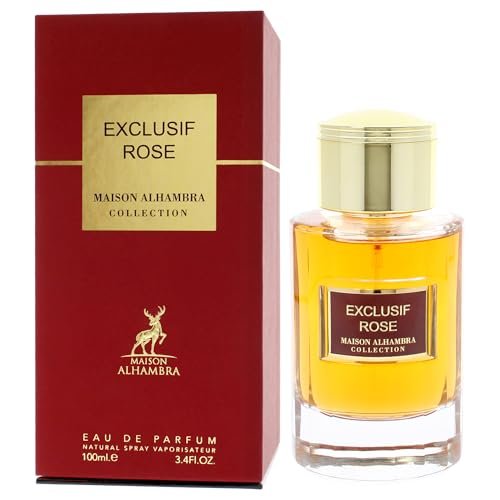 Exclusif Rose by Maison Alhambra for Women - 3.4 oz Eau de Parfum Spray - görsel 8