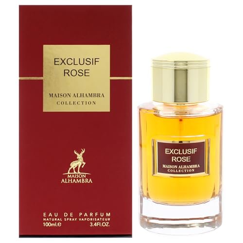 Exclusif Rose by Maison Alhambra for Women - 3.4 oz Eau de Parfum Spray - görsel 2