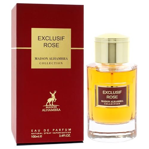 Exclusif Rose by Maison Alhambra for Women - 3.4 oz Eau de Parfum Spray - görsel 6