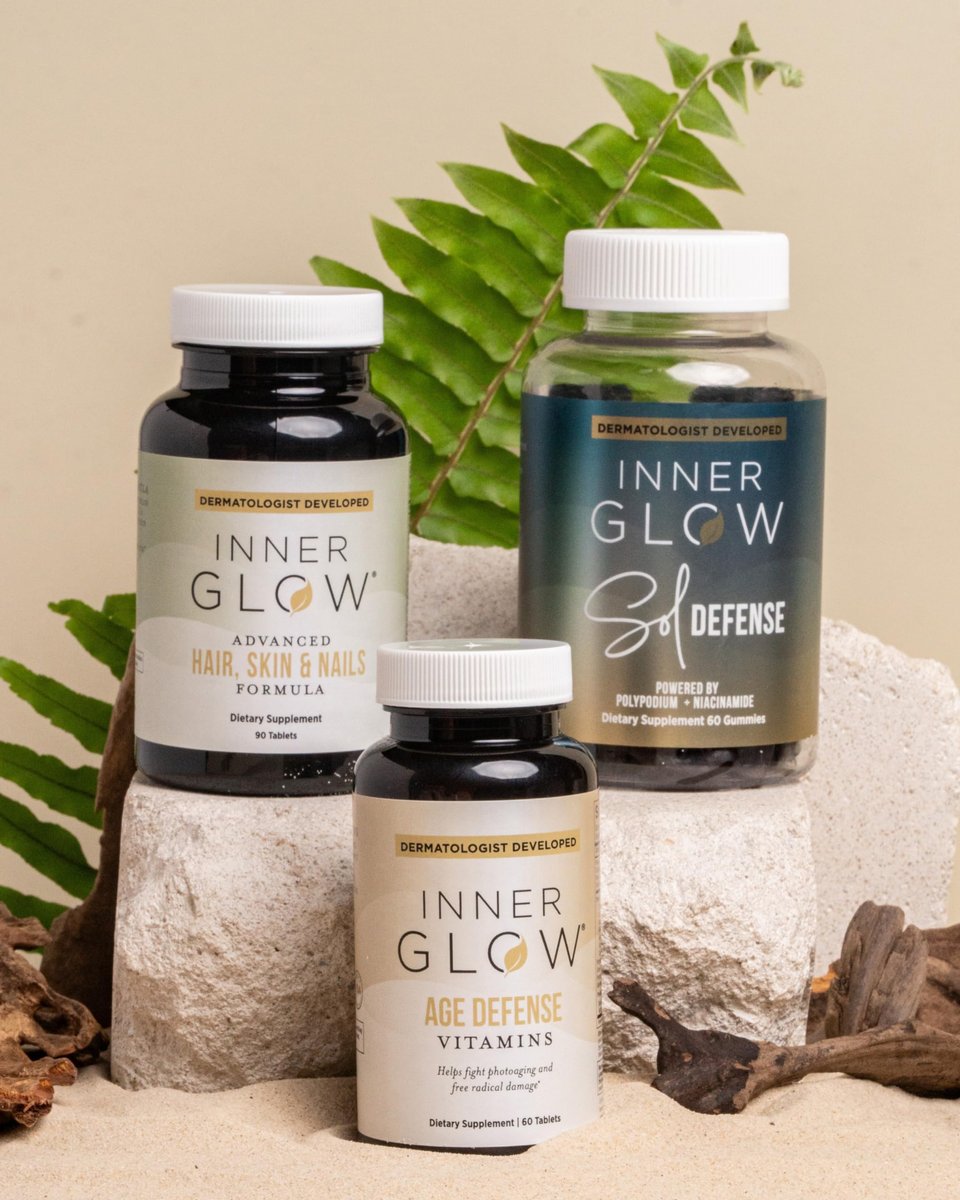 Inner Glow Sol Defense Gummies – Dermatologist & Plastic Surgeon-Formulated Skin Resilience Vitamin Supplement with Polypodium Leucotomos & Niacinamide, Passion Fruit Flavor, 60 Sugar-Free Gummies Avelisse