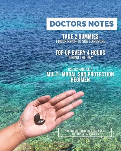 Inner Glow Sol Defense Gummies – Dermatologist & Plastic Surgeon-Formulated Skin Resilience Vitamin Supplement with Polypodium Leucotomos & Niacinamide, Passion Fruit Flavor, 60 Sugar-Free Gummies Avelisse