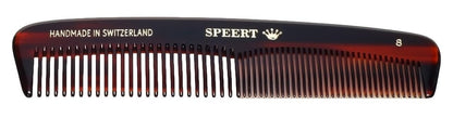 Speert Acetate Tortoise Comb - Handmade in Switzerland for All Hair Types