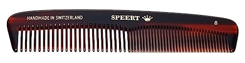 Speert Acetate Tortoise Comb - Handmade in Switzerland for All Hair Types - görsel 1