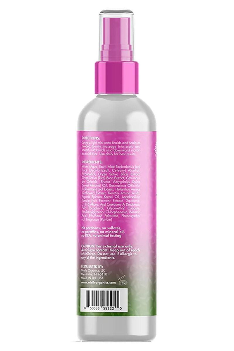 Mielle Rice Water & Aloe Vera Blend Braid & Scalp Moisturizer, 8 Fl Oz (Pack of 2) Avelisse