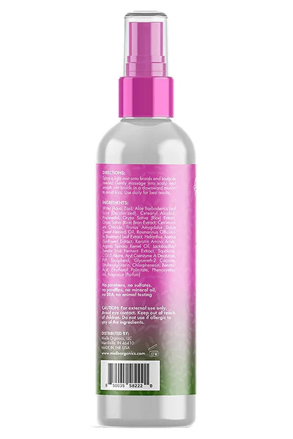 Mielle Rice Water & Aloe Vera Blend Braid & Scalp Moisturizer, 8 Fl Oz (Pack of 2) Avelisse