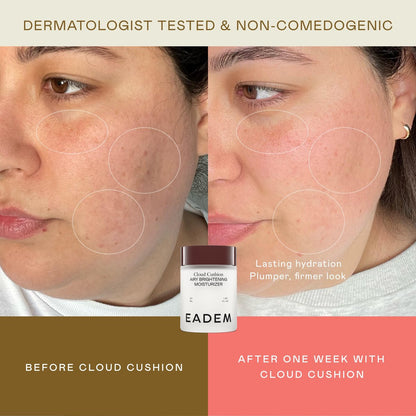 EADEM Cloud Cushion Face Moisturizer Cream – Ultra Repair with Peptides & Ceramides for Skin Barrier & Hydration, 1.69 oz Avelisse