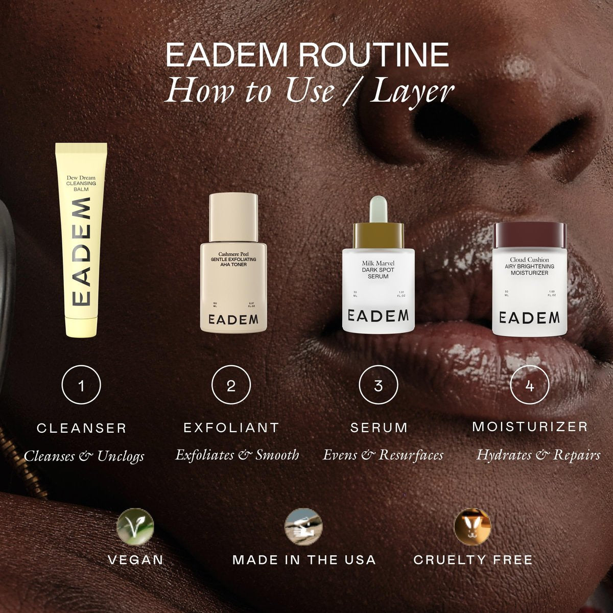 EADEM Cloud Cushion Face Moisturizer Cream – Ultra Repair with Peptides & Ceramides for Skin Barrier & Hydration, 1.69 oz Avelisse