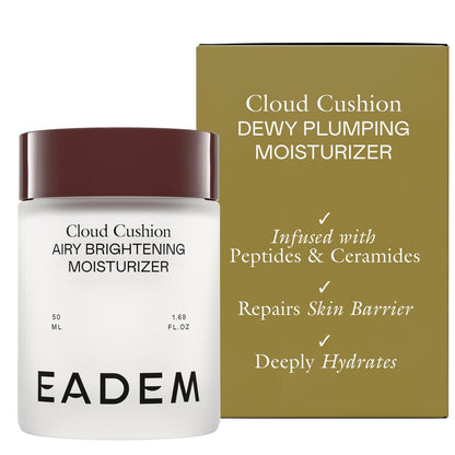 EADEM Cloud Cushion Face Moisturizer Cream – Ultra Repair with Peptides & Ceramides for Skin Barrier & Hydration, 1.69 oz Avelisse