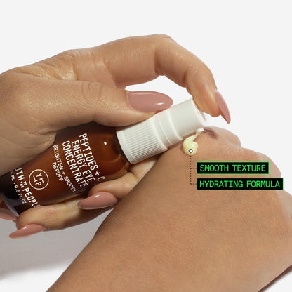 Youth To The People Peptides + Vitamin C Eye Concentrate - Brightening Eye Serum for Dark Circles, Puffiness & Fine Lines - 0.5 fl oz Avelisse