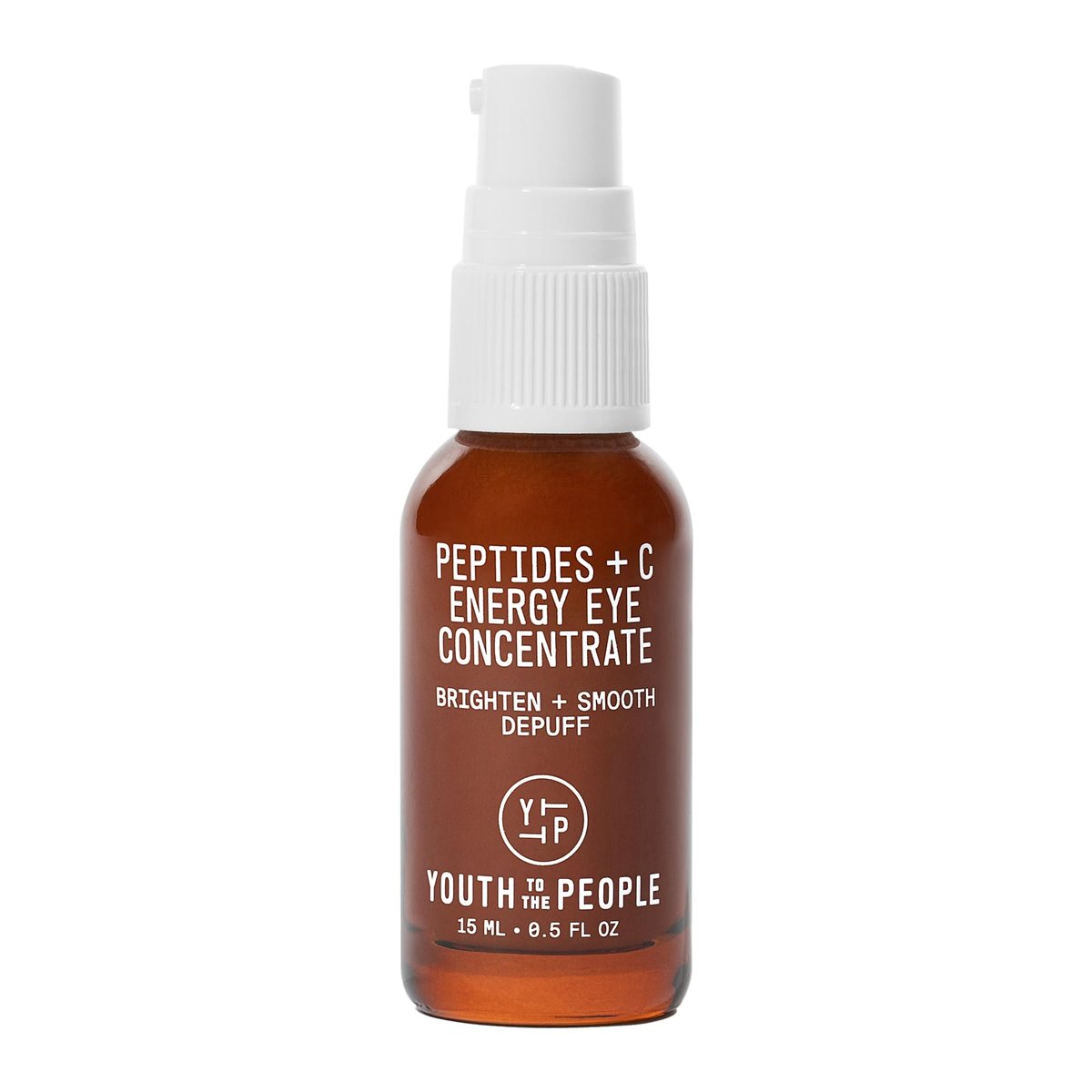 Youth To The People Peptides + Vitamin C Eye Concentrate - Brightening Eye Serum for Dark Circles, Puffiness & Fine Lines - 0.5 fl oz Avelisse