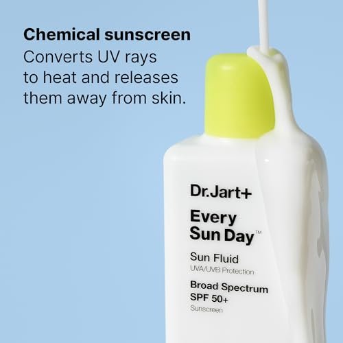 Dr.Jart+ Every Sun Day Sun Fluid SPF 50+ Korean Sunscreen for Face - 3.38 Fl Oz Avelisse
