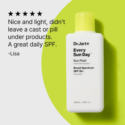 Dr.Jart+ Every Sun Day Invisible Korean Priming Sunscreen Stick SPF 40 with Hyaluronic Acid - Travel Size 0.67 oz Avelisse