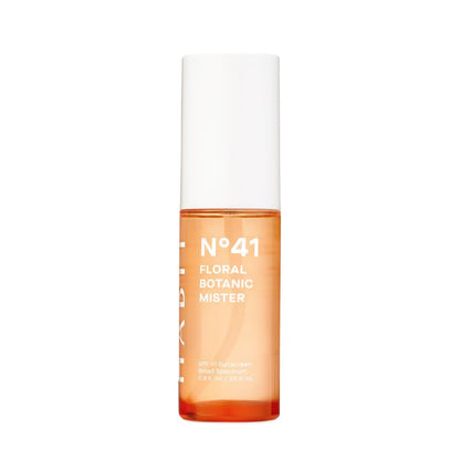 HABIT N°41 Floral Botanic Facial Sunscreen Mist SPF 41 – Touchless Application Over Makeup, Travel Size 0.9 oz Avelisse
