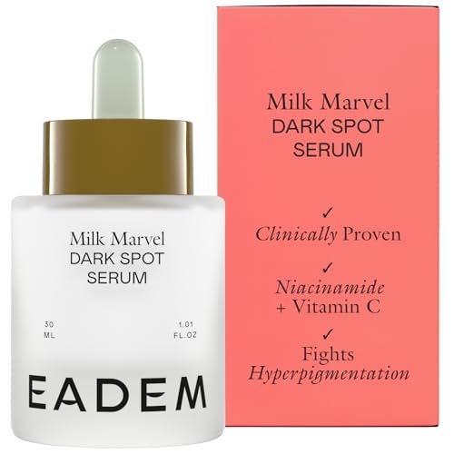 EADEM Milk Marvel Dark Spot Serum – Vitamin C & Niacinamide Face Serum for Dark Spot Removal, Natural Skin Care, 1 oz Avelisse
