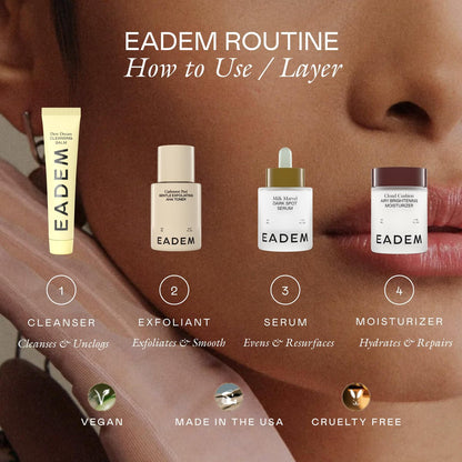 EADEM Milk Marvel Dark Spot Serum – Vitamin C & Niacinamide Face Serum for Dark Spot Removal, Natural Skin Care, 1 oz Avelisse