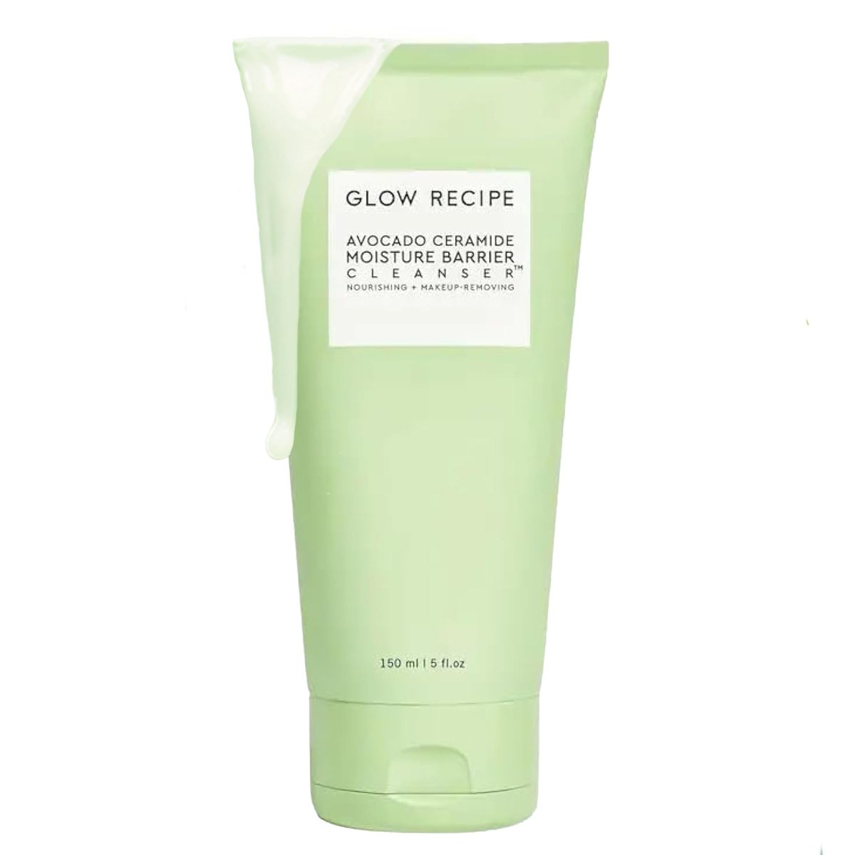 Glow Recipe Avocado Ceramide Facial Cleanser – Hydrating Gel-to-Foam Face Wash for Dry Skin, Barrier Support, Hyaluronic Acid + Colloidal Oatmeal (150ml) Avelisse