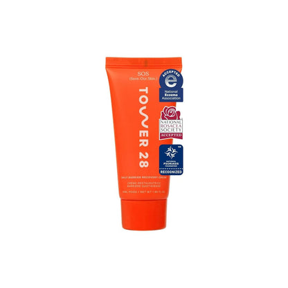 Tower 28 SOS Recovery Face Cream - Hydrating Moisturizer with Hyaluronic Acid & Ceramides for Sensitive Skin - Barrier Repair, Reduces Redness & Improves Texture, 1.86 oz Avelisse