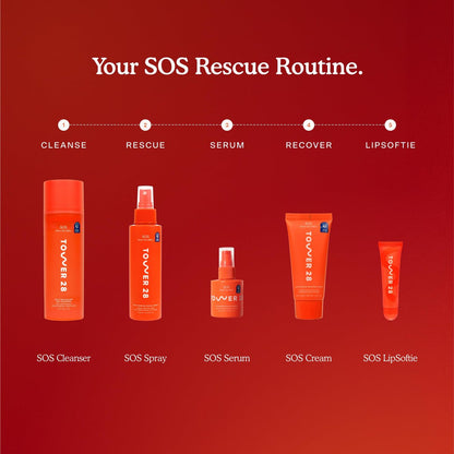 Tower 28 SOS Recovery Face Cream - Hydrating Moisturizer with Hyaluronic Acid & Ceramides for Sensitive Skin - Barrier Repair, Reduces Redness & Improves Texture, 1.86 oz Avelisse