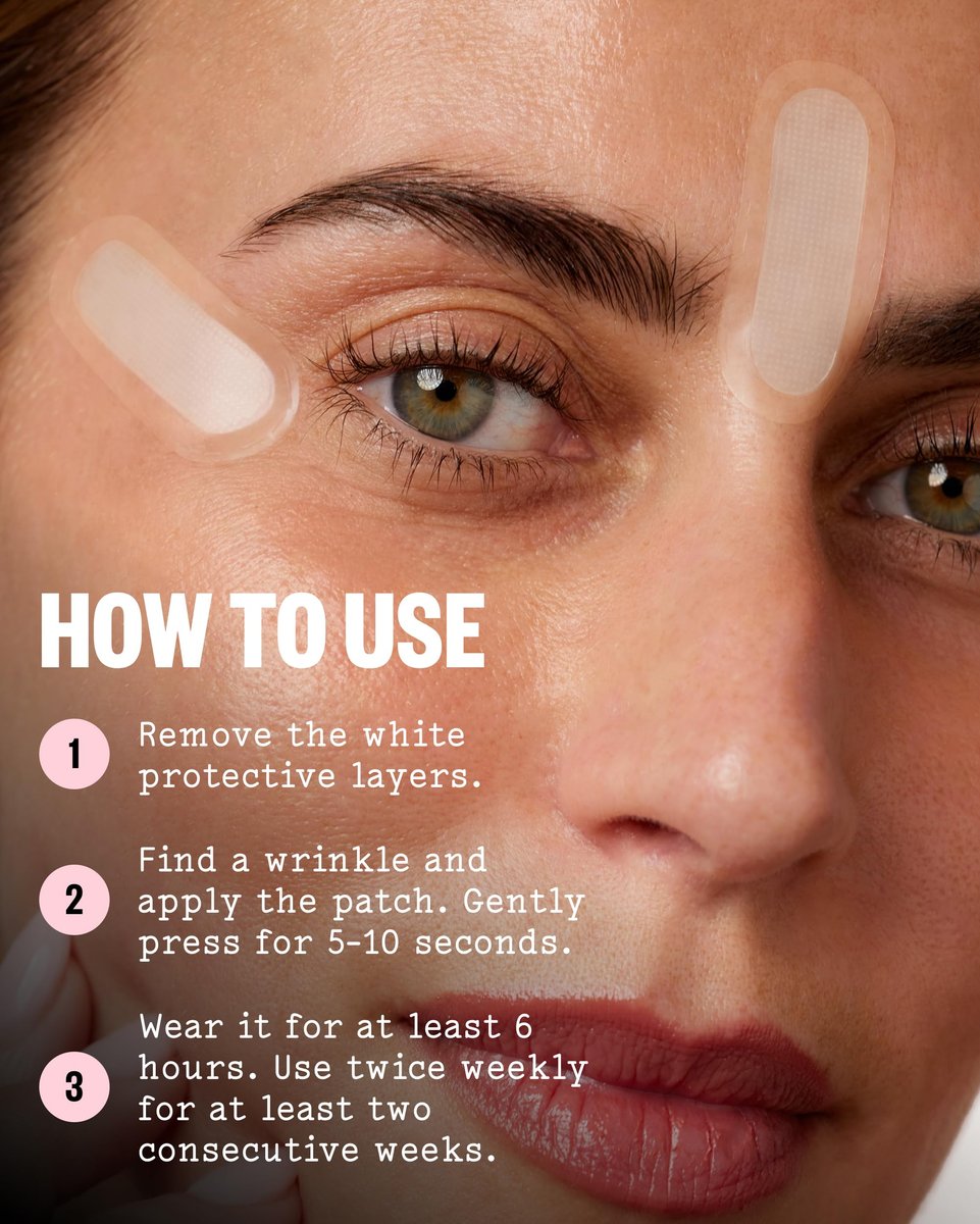 PEACE OUT Microneedling Wrinkle Patches with Retinol, Peptides & Vitamin C - 6 Count Avelisse