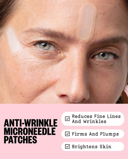 PEACE OUT Microneedling Wrinkle Patches with Retinol, Peptides & Vitamin C - 6 Count Avelisse