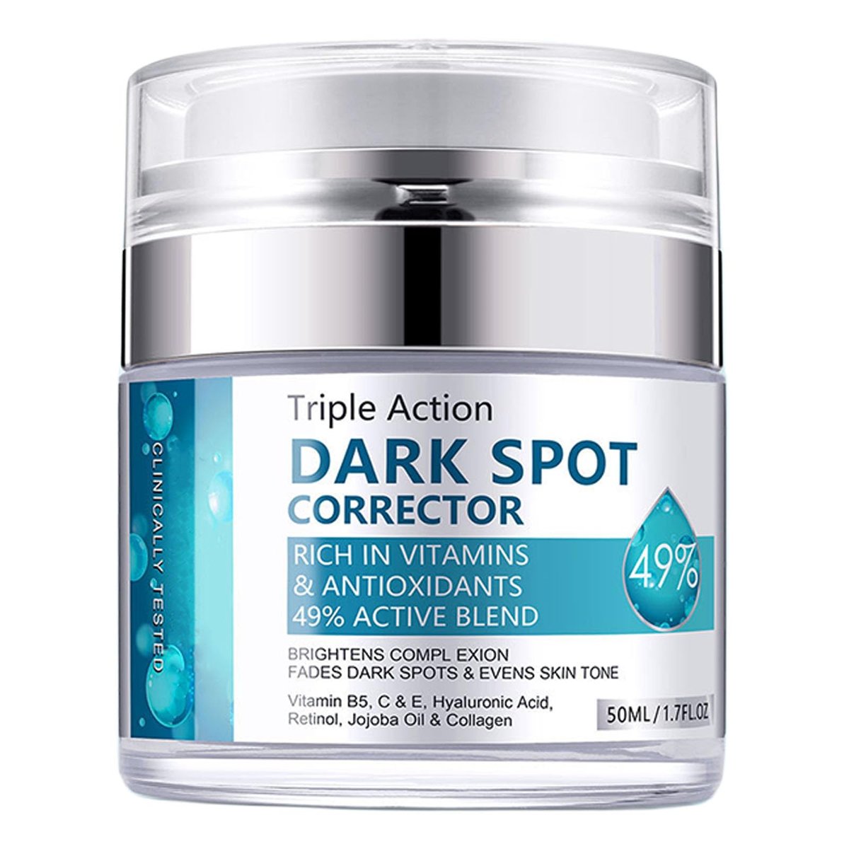 LAIKME Dark Spot Remover for Face and Body - Dark Spot Corrector Cream for Age Spots, Melasma, Freckles, Sun Spots & Blemishes for Women and Men - görsel 1