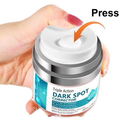 LAIKME Dark Spot Remover for Face and Body - Dark Spot Corrector Cream for Age Spots, Melasma, Freckles, Sun Spots & Blemishes for Women and Men