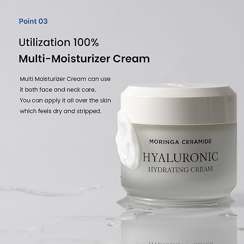 Heimish Moringa Ceramide & Hyaluronic Hydrating Cream - 1.69 fl oz (50 ml) – Deep Moisture Face Cream - görsel 14