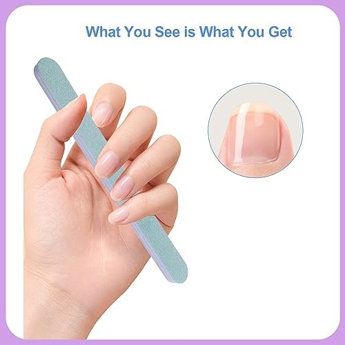 16-Pack Nail File and Buffer Set | Professional Nail Files & Buffers for Natural Nails | 100/180 Grit & 7-Way Buffer - görsel 10