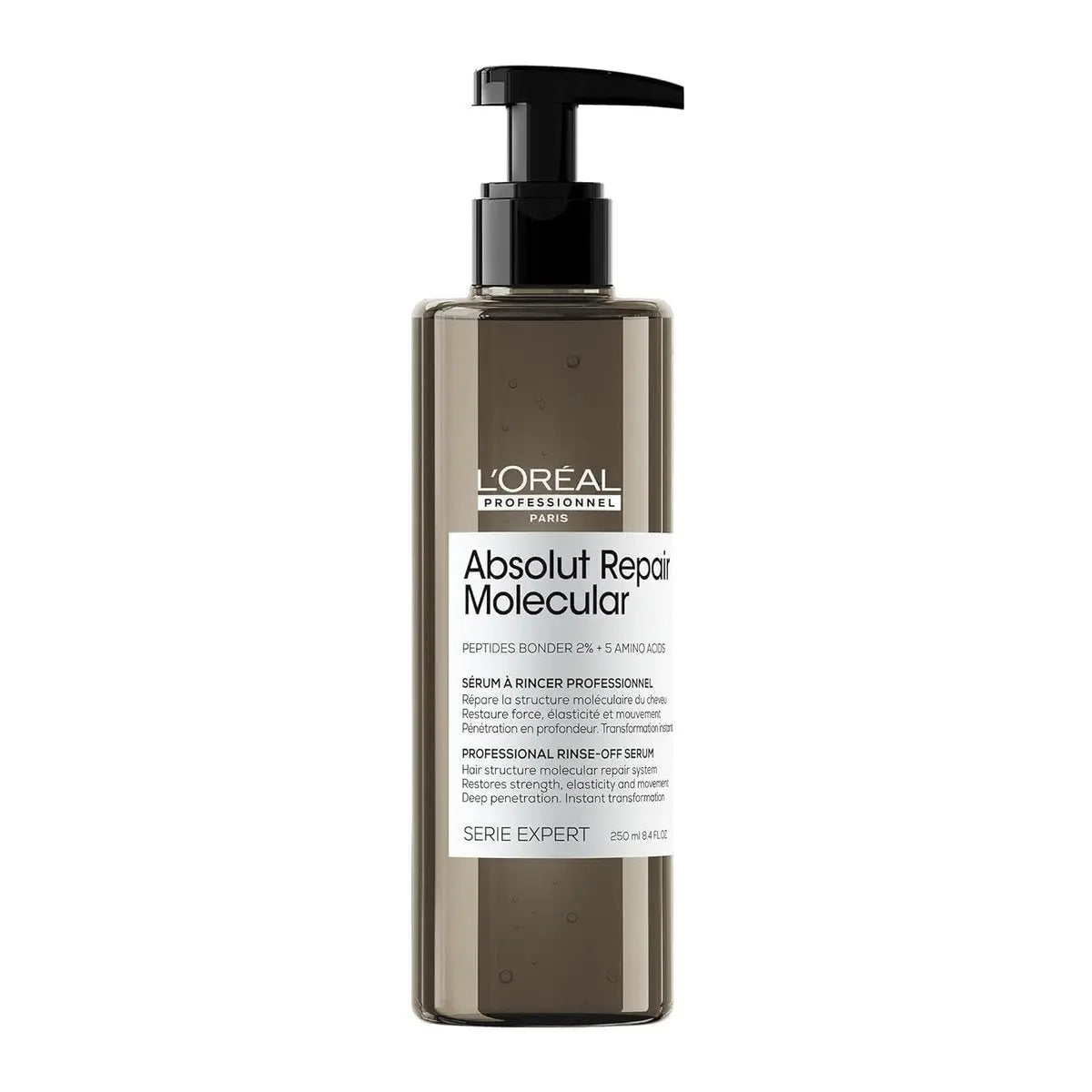 L'Oréal Professionnel Paris Absolut Repair Molecular Rinse Off Hair Serum - Deep Conditioning Treatment for All Damaged Hair Types, Repairs Damage & Restores Strength Avelisse