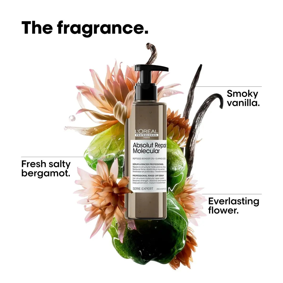 L'Oréal Professionnel Paris Absolut Repair Molecular Rinse Off Hair Serum - Deep Conditioning Treatment for All Damaged Hair Types, Repairs Damage & Restores Strength Avelisse