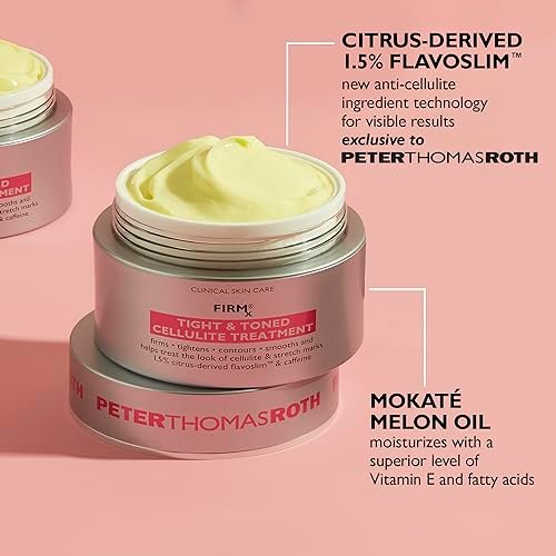 Peter Thomas Roth FIRMx Tight & Toned Cellulite Treatment Body Cream - Clinically Proven to Reduce Cellulite in 2 Weeks Avelisse
