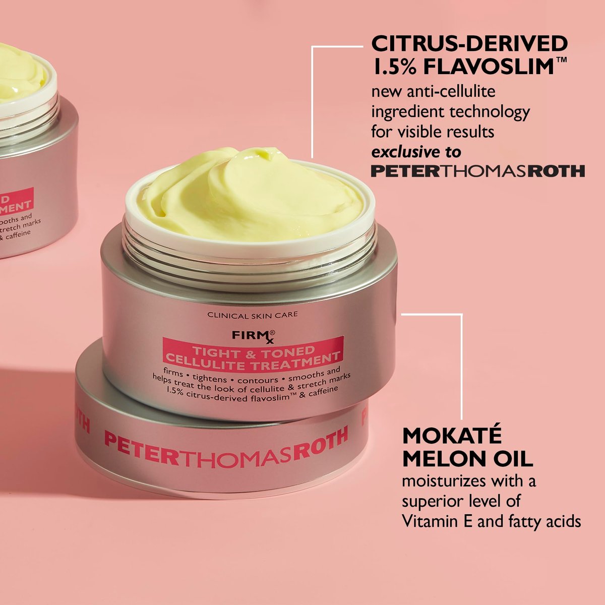 Peter Thomas Roth FIRMx Tight & Toned Cellulite Treatment Body Cream - Clinically Proven to Reduce Cellulite in 2 Weeks Avelisse