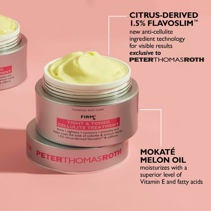 Peter Thomas Roth FIRMx Tight & Toned Cellulite Treatment Body Cream - Clinically Proven to Reduce Cellulite in 2 Weeks Avelisse
