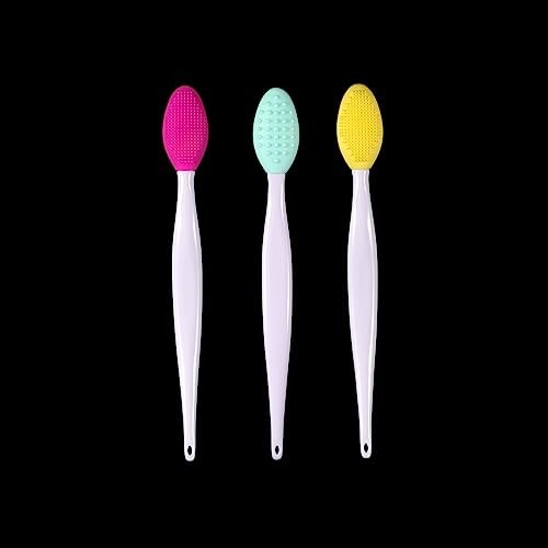 10-Pack Silicone Double-Sided Lip Scrub & Facial Cleansing Brush Set – Exfoliate Lips, Remove Blackheads, Deep Clean Pores - görsel 10