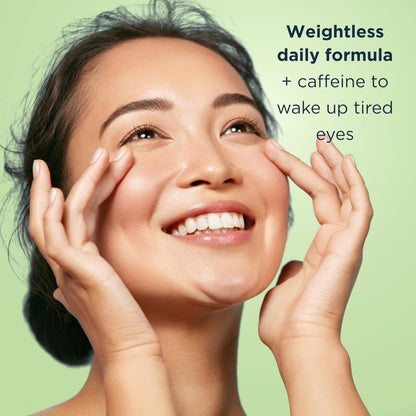 MATKAS Korean Vitamin C Under Eye Cream for Dark Circles and Puffiness 0.5 Fl. Oz. - Brightening Under Eye Cream with Caffeine for Puffy Eyes, Korean Under Eyes Brightener Moisturizer