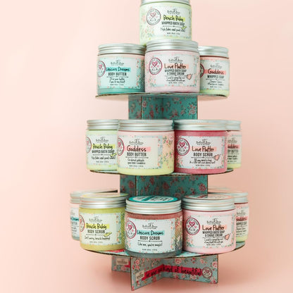 Whipped Body Butter for Women & Teens – Bella & Bear Unicorn Dreams – Hydrating & Moisturizing Cream – Vegan, Cruelty-Free – Mango, Pineapple & Vanilla Avelisse
