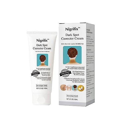 Nigrifix Acanthosis Nigricans Therapy Cream – Dark Spot Remover for Body, Underarm, Neck, Armpit, Knees, Elbows, Private Areas – Upgraded Formula, 2.1 Fl Oz Avelisse