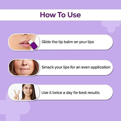 The Derma Co 1% Kojic Acid Lip Balm with Alpha Arbutin & Hyaluronic Acid – Treats Pigmentation, Moisturizes Lips, Off White, Travel Friendly, for Dark & Pigmented Lips, 4.5 g