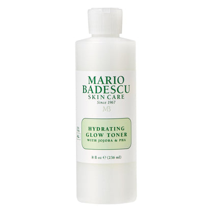 Mario Badescu Hydrating Glow Toner with Jojoba & PHA – Brightening & Rejuvenating Facial Toner for Luminous Skin, Cooling Sensation, 8 Fl Oz Avelisse