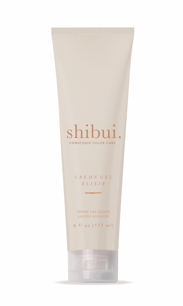 SHIBUI Creme Gel Elixir - Weightless Styling & Texture with Thermal Protection, Vegan & Sulfate-Free, 6 Fl Oz Avelisse
