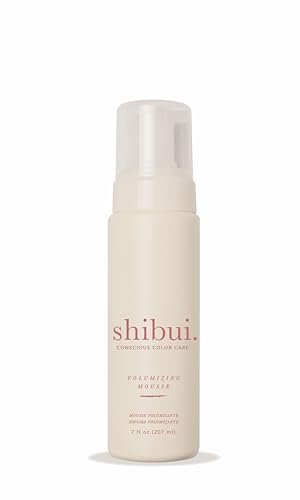 SHIBUI Volumizing Mousse: Weightless Lift & Color Protection for Fine to Medium Hair, Vegan & Sulfate-Free (7 Fl Oz) Avelisse