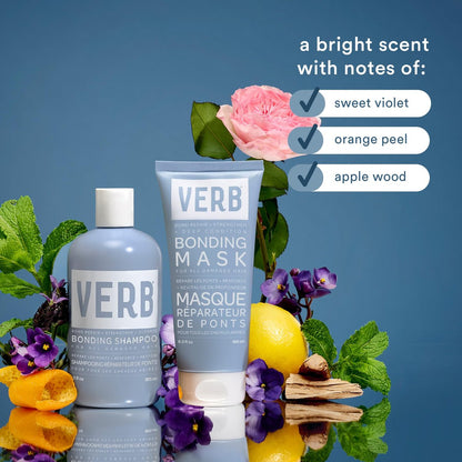 VERB Bonding Shampoo – 12 oz | Strengthening & Repairing Shampoo for Damaged Hair Avelisse