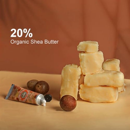 Yoken 20% Shea Butter Hand Cream Gift Set – 6-Piece Tin Set with Almond, Citrus Verbena & Floral Scents, 6 x 1 OZ
