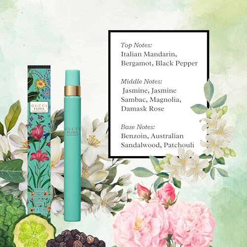 Gucci Flora Gorgeous Jasmine Eau de Parfum for Women - 0.33 oz Avelisse