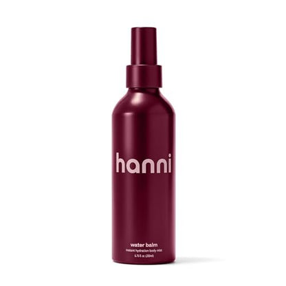HANNI Water Balm Hydrating Body Mist - Moisturizer Spray with Hyaluronic Acid for All Skin Types, Lotion Replacement, 200 mL / 6.76 fl oz Avelisse