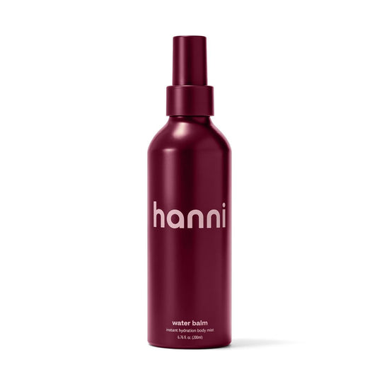 HANNI Water Balm Hydrating Body Mist - Moisturizer Spray with Hyaluronic Acid for All Skin Types, Lotion Replacement, 200 mL / 6.76 fl oz Avelisse