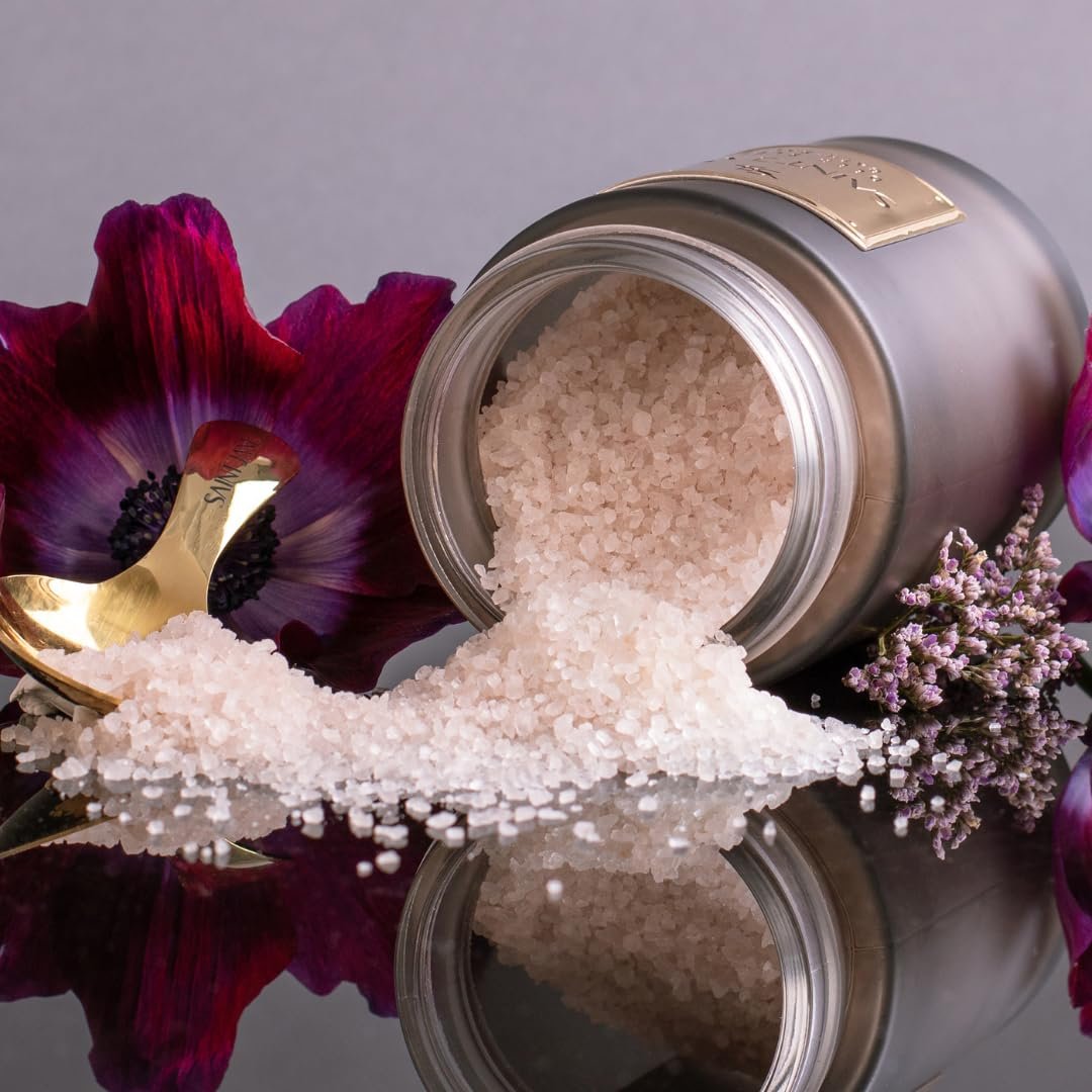 SAINT JANE Deep Sleep Bath Salts with Magnesium + Peptides | Luxury Floral-Infused Clean Skincare (12 oz) Avelisse