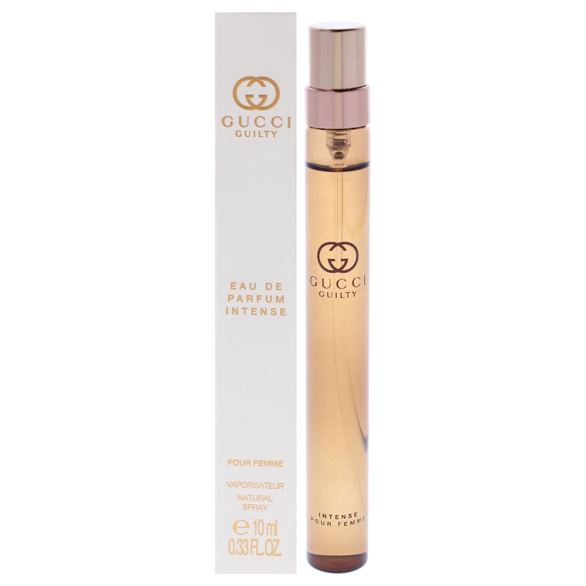Gucci Guilty Pour Femme Intense Eau de Parfum Travel Spray - 0.33 oz Mini Perfume for Women Avelisse
