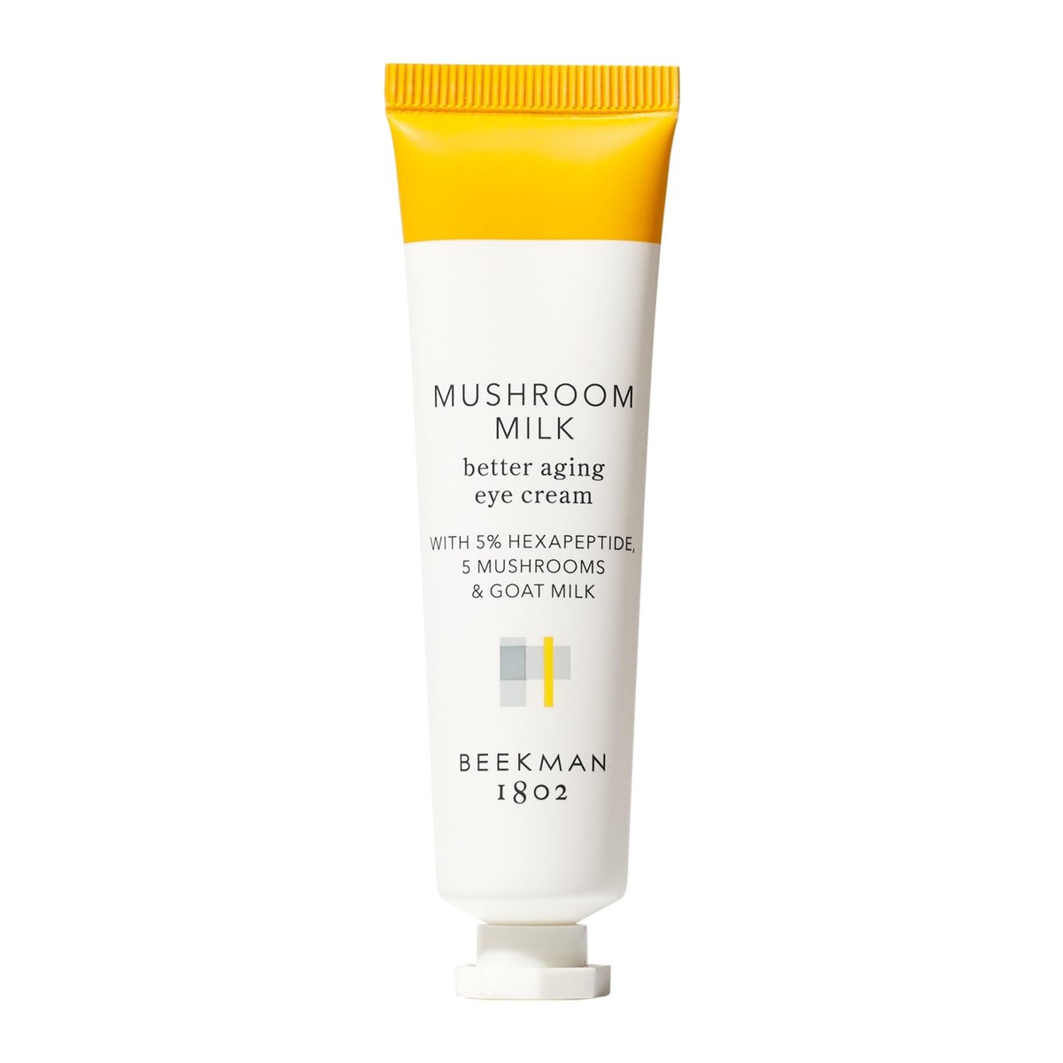 Beekman 1802 Mushroom Goat Milk Eye Cream - Clinically Proven Anti-Aging Eye Treatment for Dark Circles & Fine Lines with Hexapeptide and Snow Mushrooms, Fragrance-Free, Cruelty-Free Avelisse